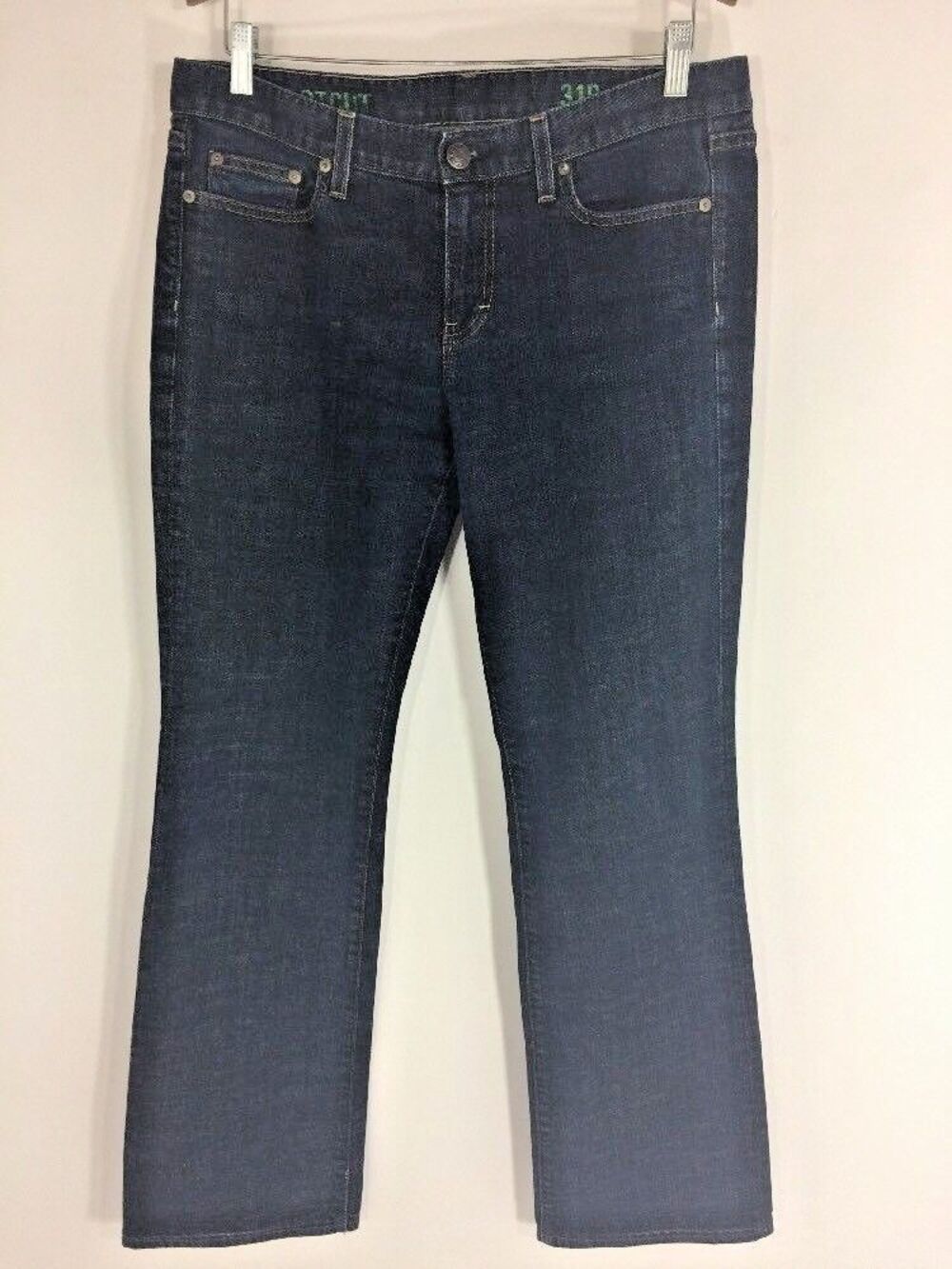 J Crew Bootcut Jeans Size 31R Made In USA Blue Jeans